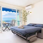 公寓 Terrasse Vue Idyllique 昂蒂布