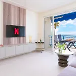 公寓 Terrasse Vue Idyllique 昂蒂布