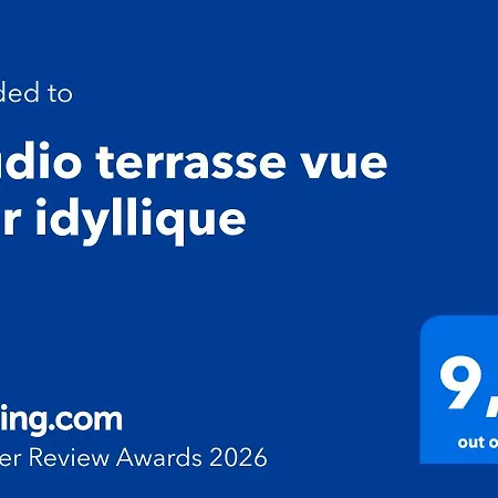 公寓 Terrasse Vue Idyllique *